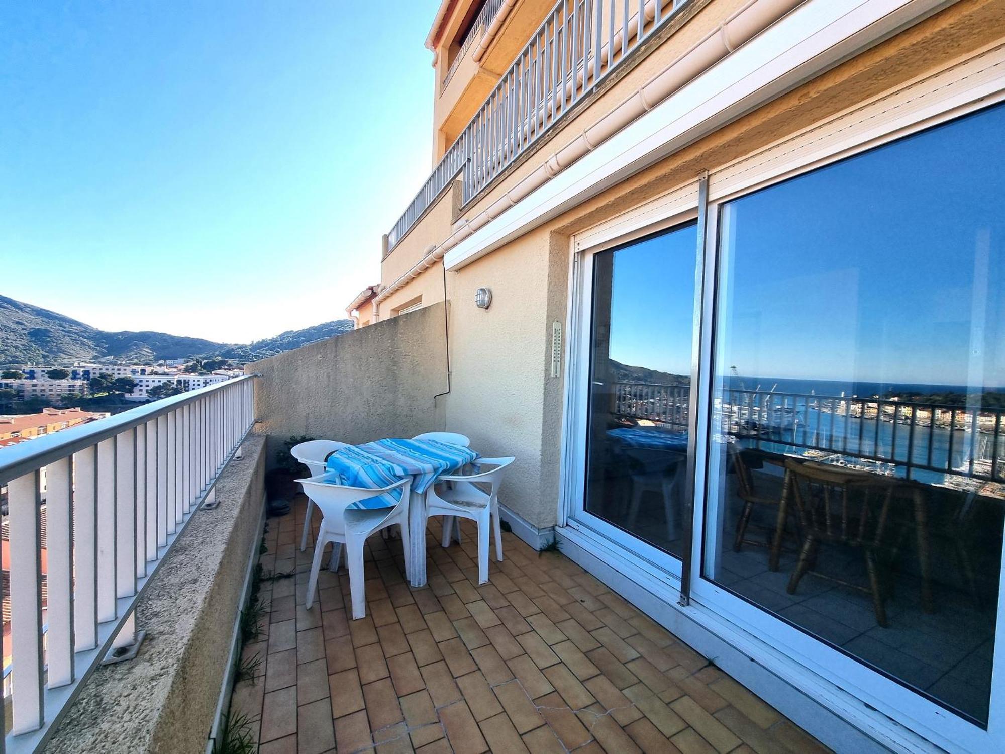Port-Vendres: Studio Cabine Avec Terrasse, A 2 Pas Du Port - Fr-1-309-256 포르방드르 외부 사진
